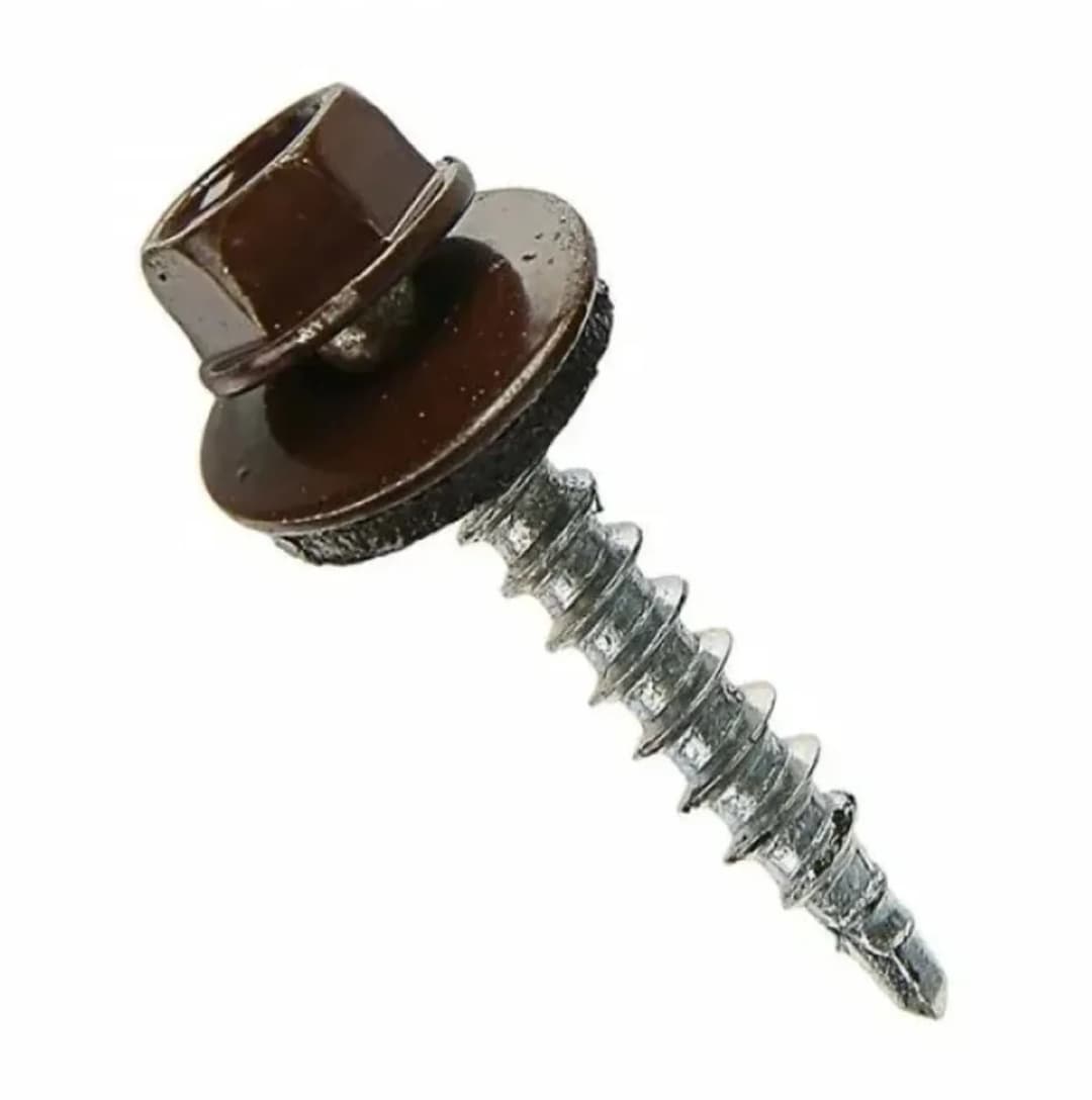 Саморезы 19мм корич 8017