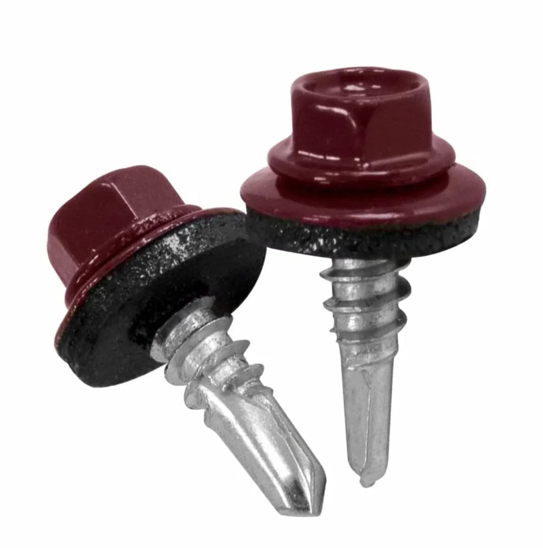 Саморезы 19мм вишнев 3005