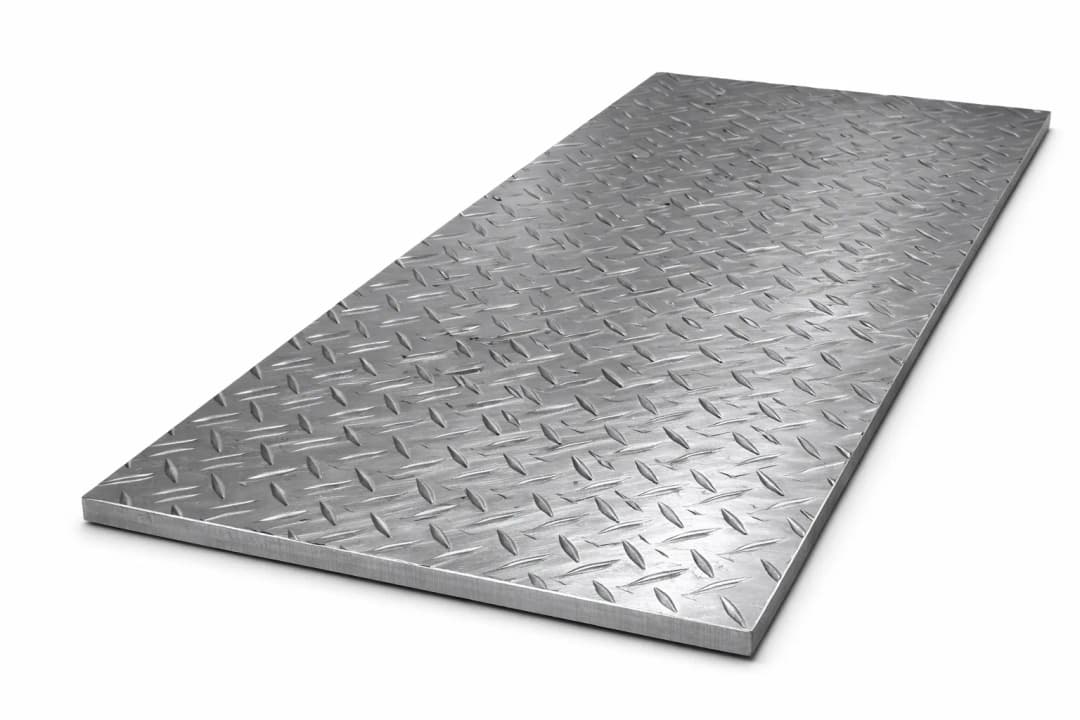 Лист стальной 3мм размер 1.25x2.5 рифленый