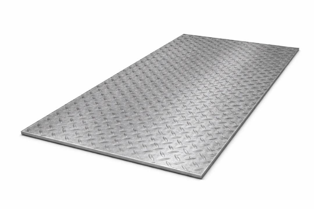 Лист стальной 2,5мм Т размер 1.25x2.5 рифленый