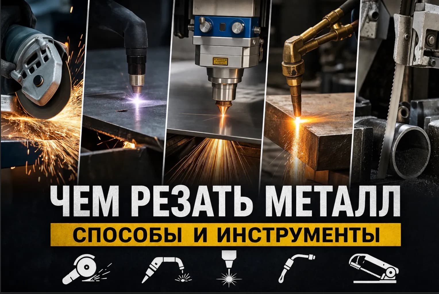 Чем резать металл — способы и инструменты