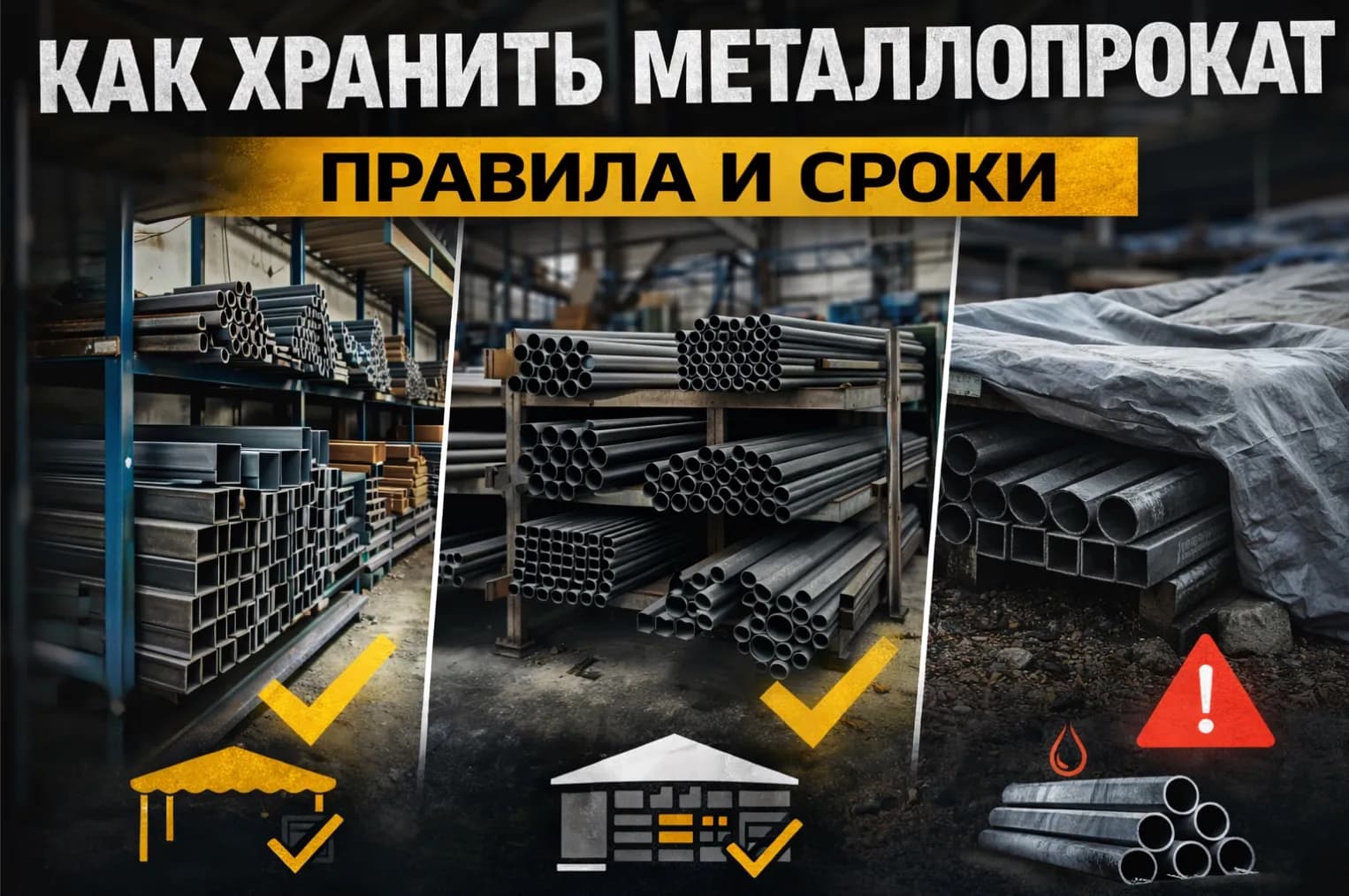 Как хранить металл