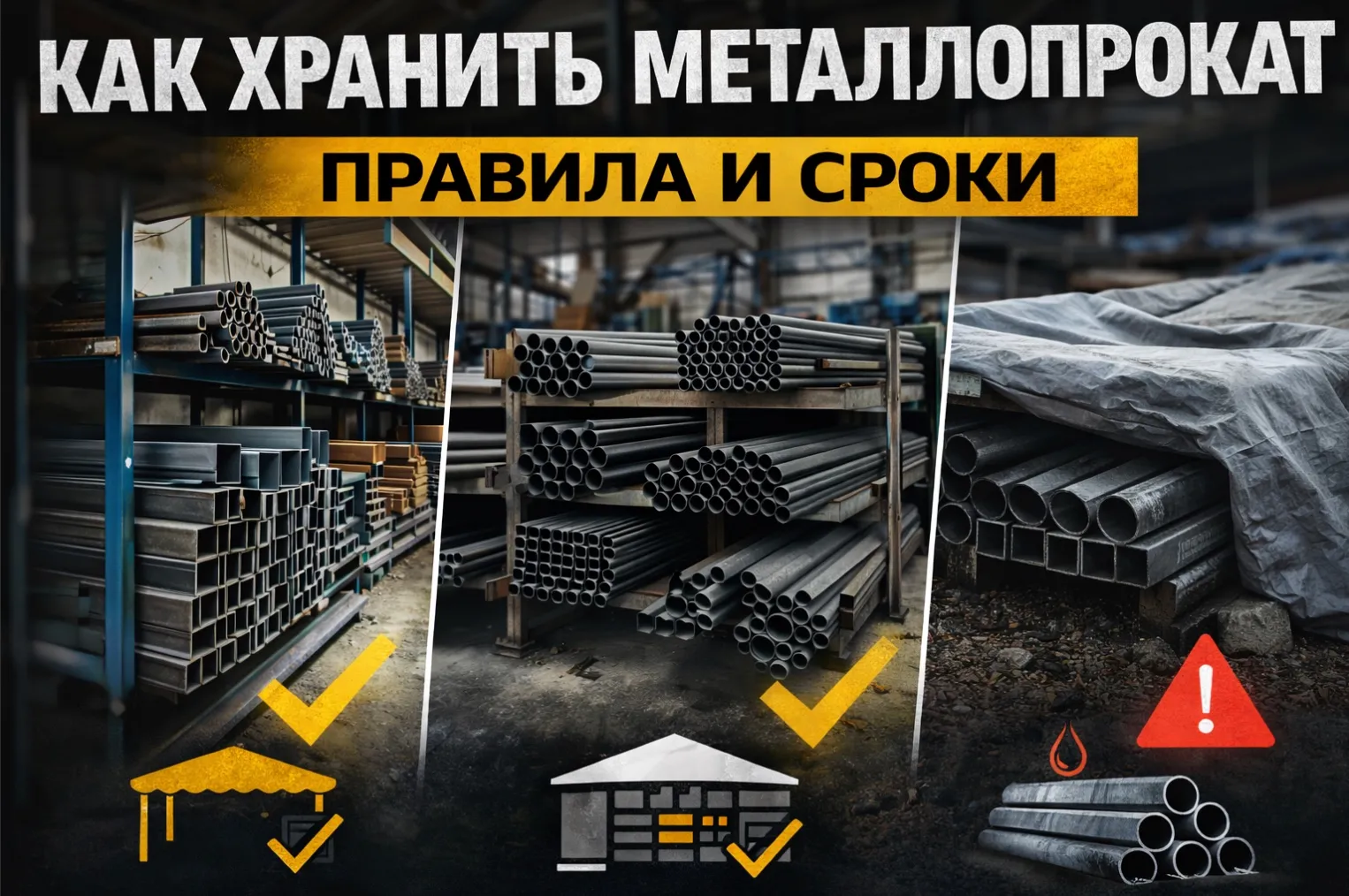 Как хранить металл