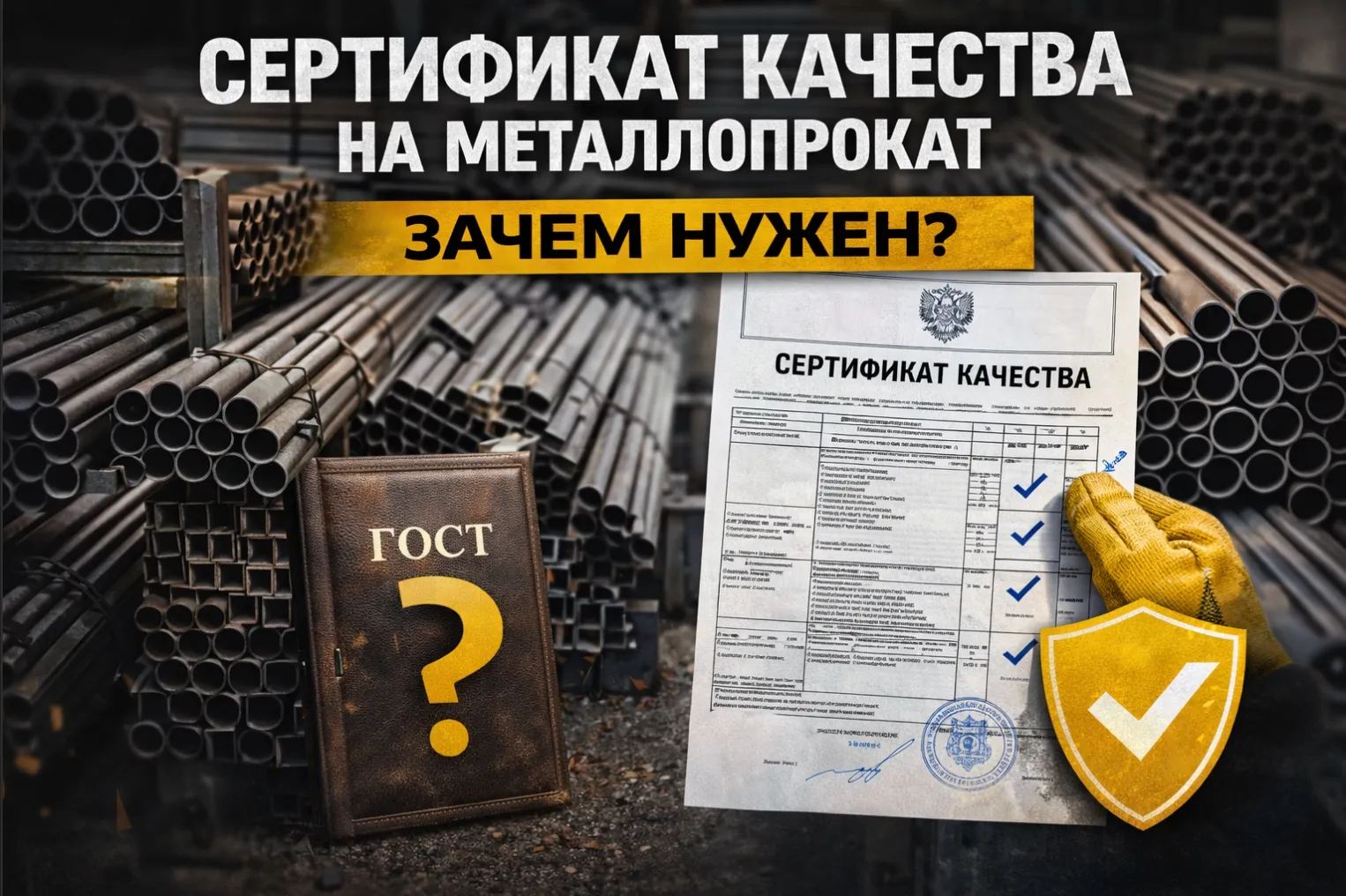Сертификат качества на металлопрокат